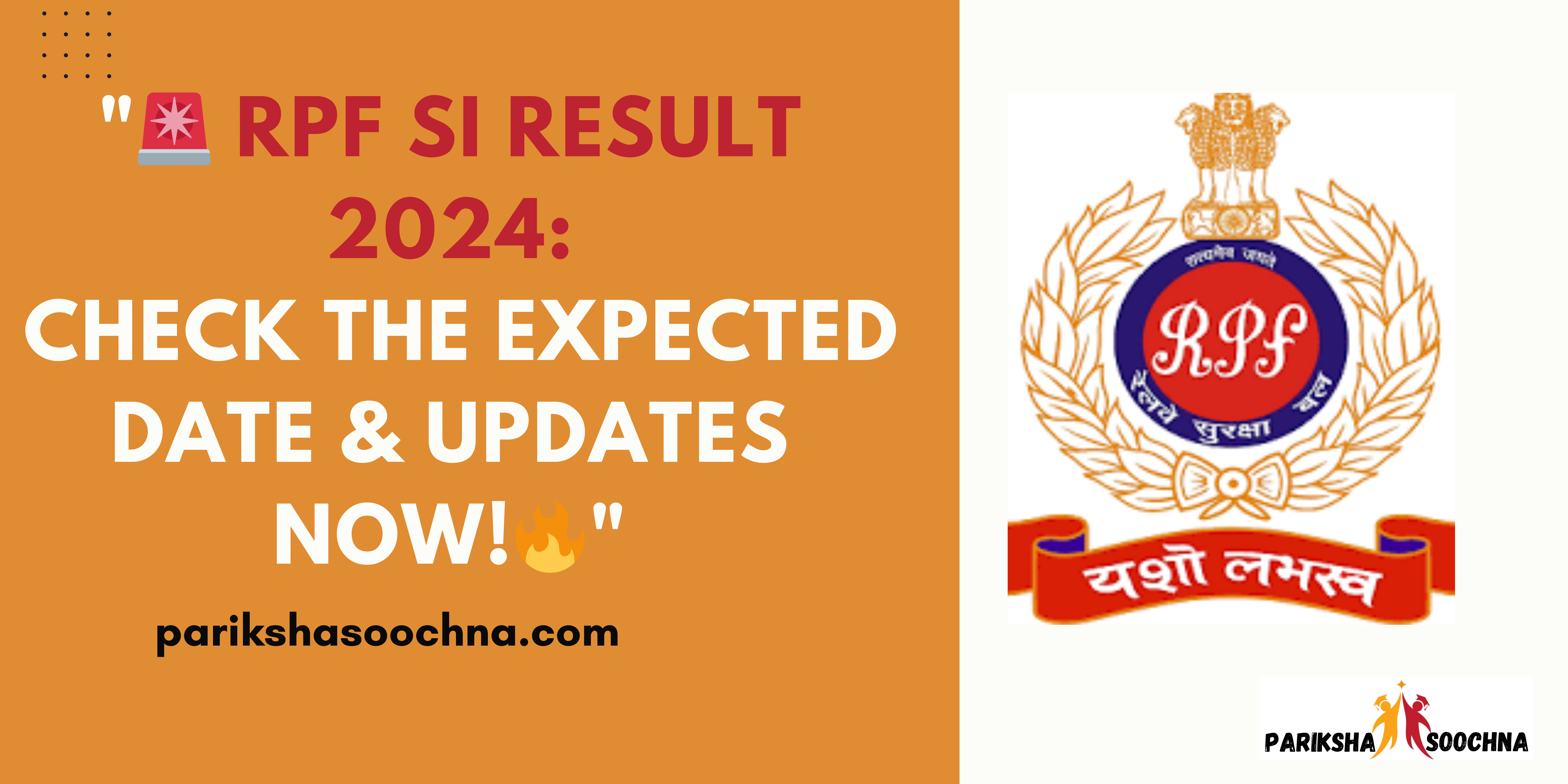 RPF SI EXAM RESULT 2024