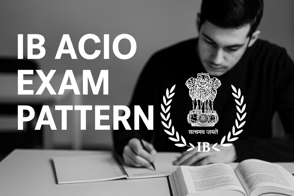 IB ACIO 2025 EXAM PATTERN